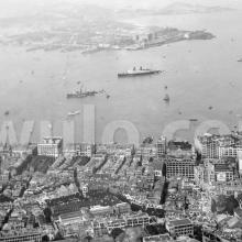 c.1928 View from the Peak over Central and the harbour