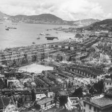 c.1950 view across Wanchai
