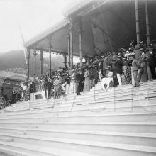 Crowd in the Happy Valley Grandstand