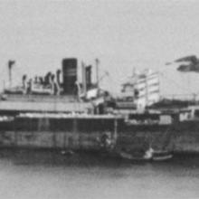 Ship in Junk Bay