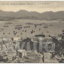 View of the City and Harbour between Hongkong and Kowloon