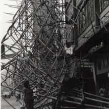 Hennessy Road Typhoon Mary damage 9 June 1960.