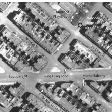 Home With Labels (1947 Aerial)