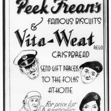 Hong Kong Volunteers Year Book-1936-Peak Frean Biscuits advert