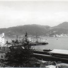 View towards HK Island over Kowloon Railway