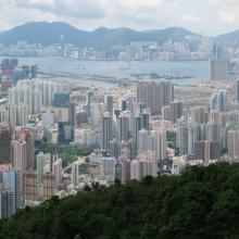 Kowloon panorama 1 from Maclehose Stage 5