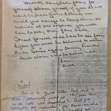 July 1940 letter