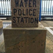 Former Marine Police HQ (TST) - Water Police Boundary Stone