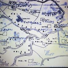 Extract of 1912 Peak Map