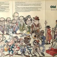 2021 Old China Hand Pub - Framed Caricatures