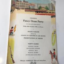 Fancy dress party for children on board the ship