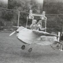 Miniature plane "Miss Tricity" 2