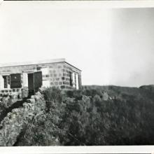 'The Ault' (possibly Hut K, B, or M?). Sunset Peak, Lantau Island. August 1948. Copyright Crozier Family.
