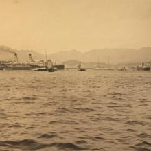 SS Tenyo Maru in Hong Kong harbour