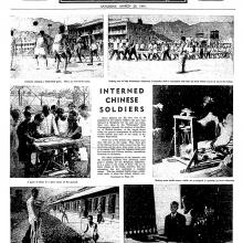 Argyle Street camp-interned Chinese Soldiers