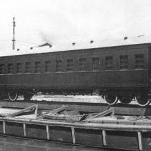 Wooden KCR Carriage -built by HK & Whampoa Dock Co.
