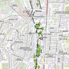 Map of Kowloon Tong walking route