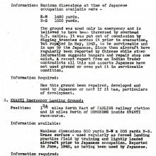 KWANTI & KAM TIN landing grounds-presumably based on BAAG reports-May 1943