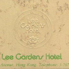 Lee Gardens Hotel, Hysan Avenue