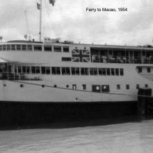 Macao Ferry Tak Shing 1954.