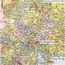 Map - Hong Kong to Maba