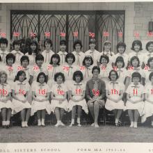Maryknoll Sisters School, form 3A, 1963-64