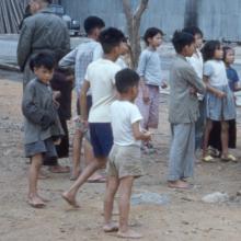 Children at Wong Chuk Hang