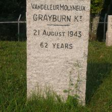 2009 Gravestone of Sir Vandeleur M. GRAYBURN [1881-1943]