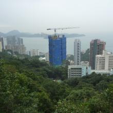 View from HK trail below High West