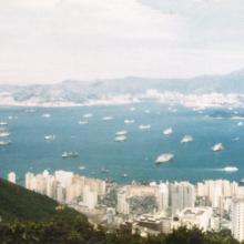 Panorama of HK from Lugard Road Oct 1981.jpg