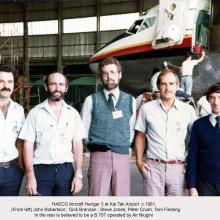 Kai Tak Airport - Hangar 3 - Engineering Staff - c.1981