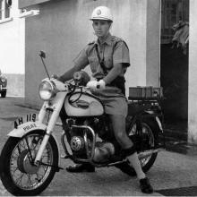 HKP Traffic Branch Motorcycle & Inspector's Summer Uniform - 1966 