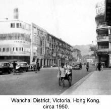 Wan Chai street scene