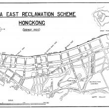 Praya East Reclamation Plan as in May 1920
