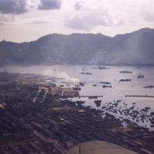 Aerial View of Kowloon Peninsula 1945