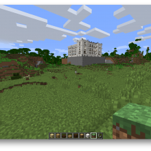 Minecraft French Mission building