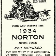 SINCERE Co. offer NORTON MOTOR CYCLES