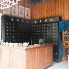 Sung Dynasty village apothecary shop.