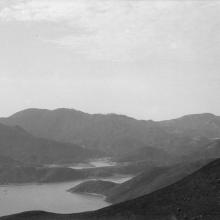 View towards Tai Tam Tuk Reservoir from Dragon's Back