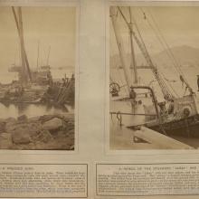 3. Wrecked Junk & 4. Wreck of the Steamers Albay & Leonor