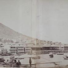 1860s Panorama of City from Murray Pier/Bath-house 