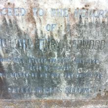 W Redwood inscription.jpg