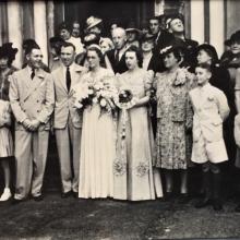 Wedding at Cathedral 1939/1940