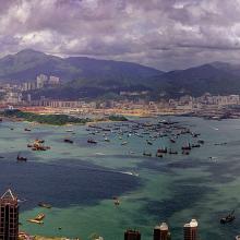 West Kowloon-reclamation-Panorama