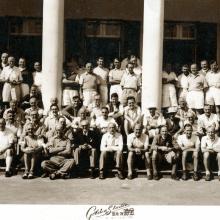 William Hunter Paterson b.1911. 1951 Fanling Hong Kong Royal Golf Club. 4th from Left 2nd row.jpg