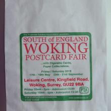 Woking postcard fair