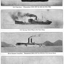 Ships Buit by HK & Whampoa Dock 1923 - 1925